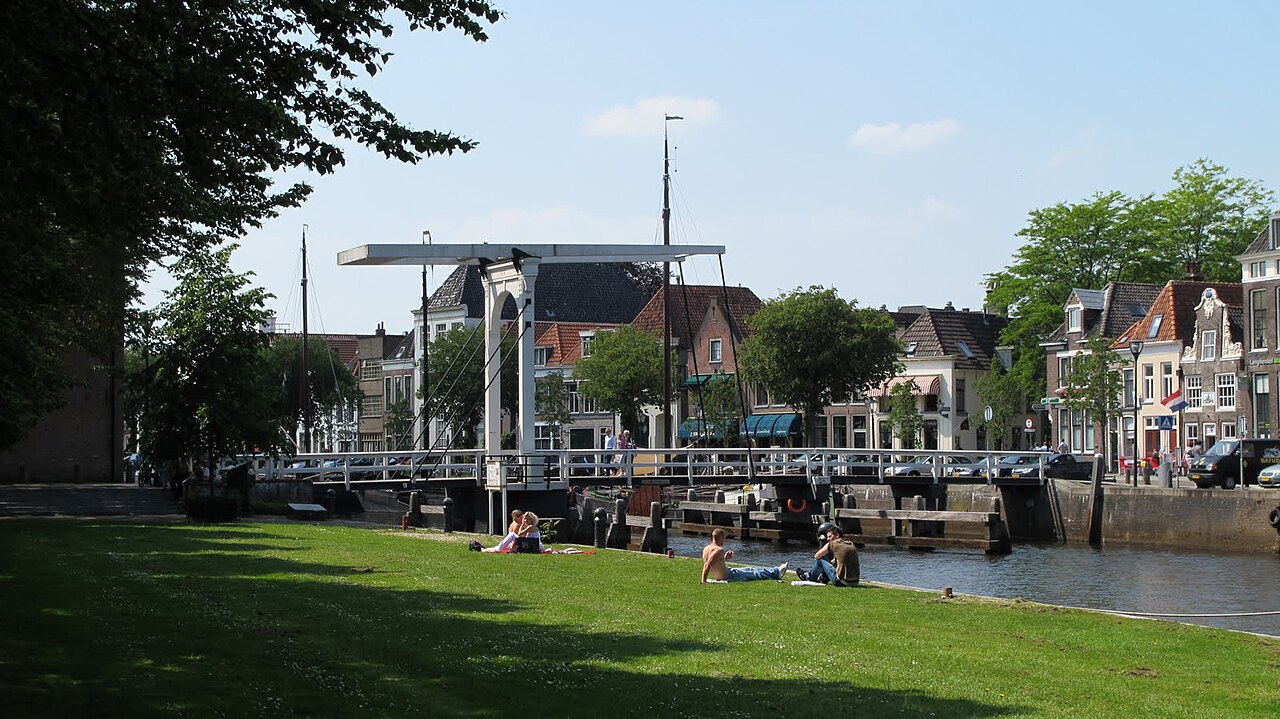 Het Pelserbrugje in Zwolle.