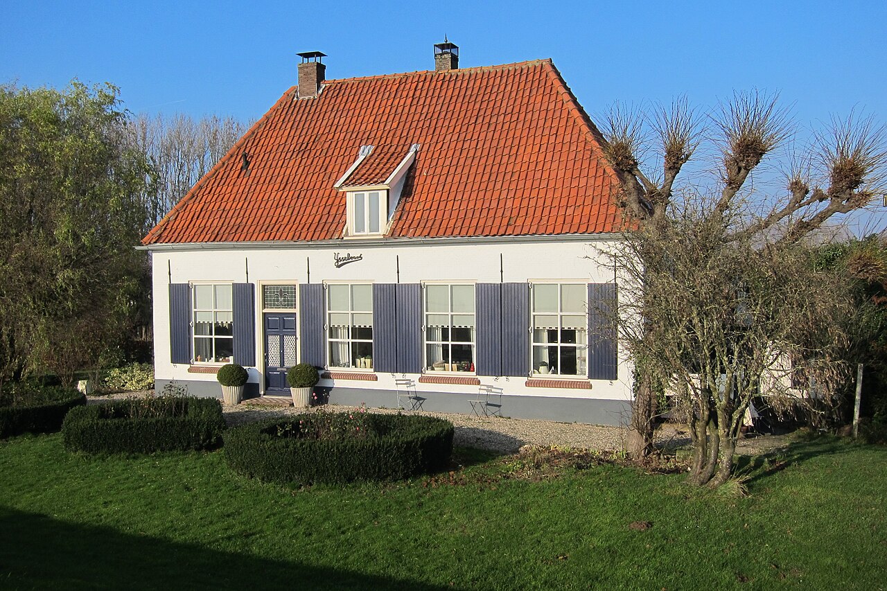 Boerderij IJsseloord aan de rand van Arnhem.